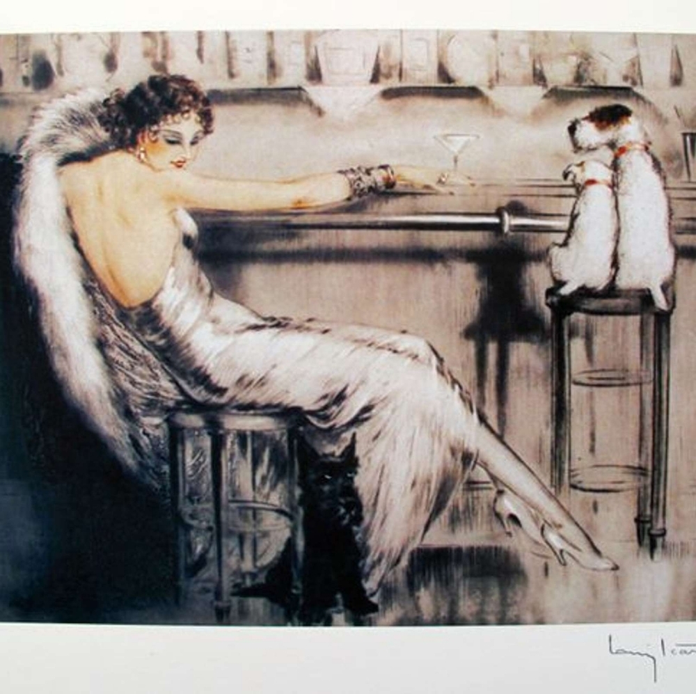 Louis Icart MARTINI Limited Edition Giclee